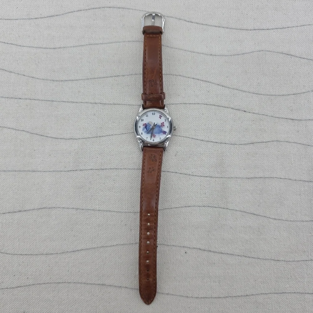 DISNEY Eeyore Flying Butterflies Watch By SII SEIKO MU0325 Needs New Battery